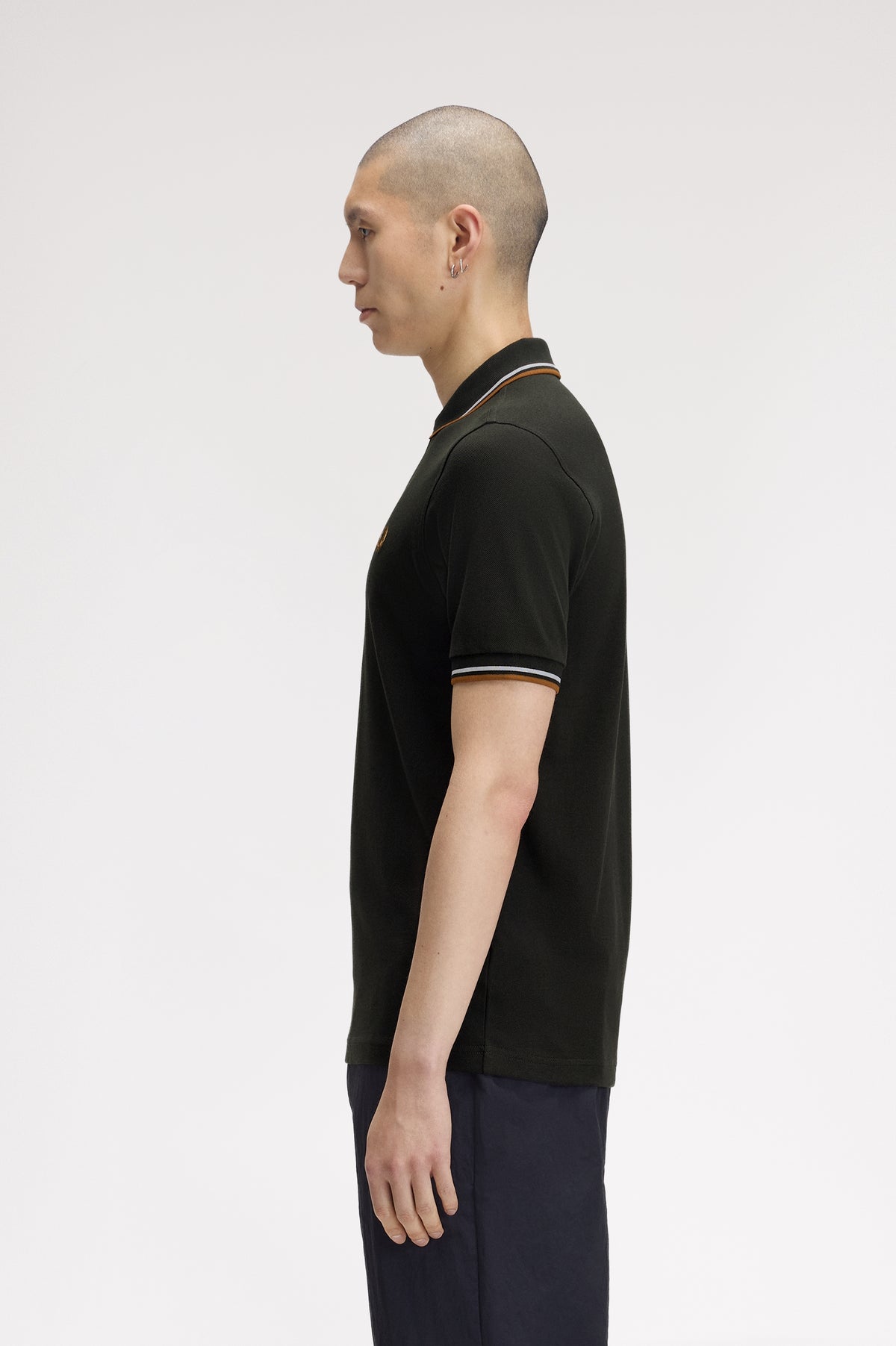 Fred Perry polo M 3600 knitted polo kleur 78C