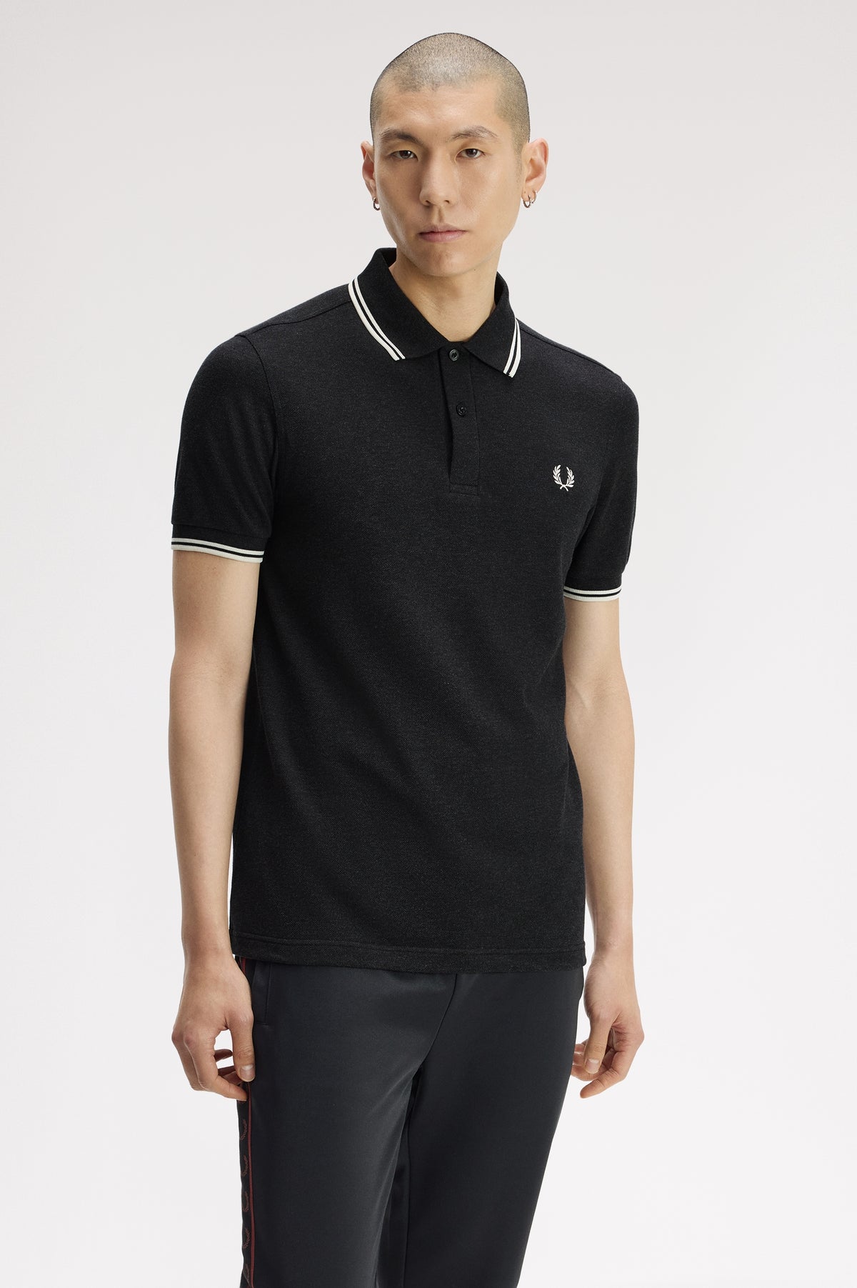 Fred Perry polo M 3600 knitted polo kleur 89C