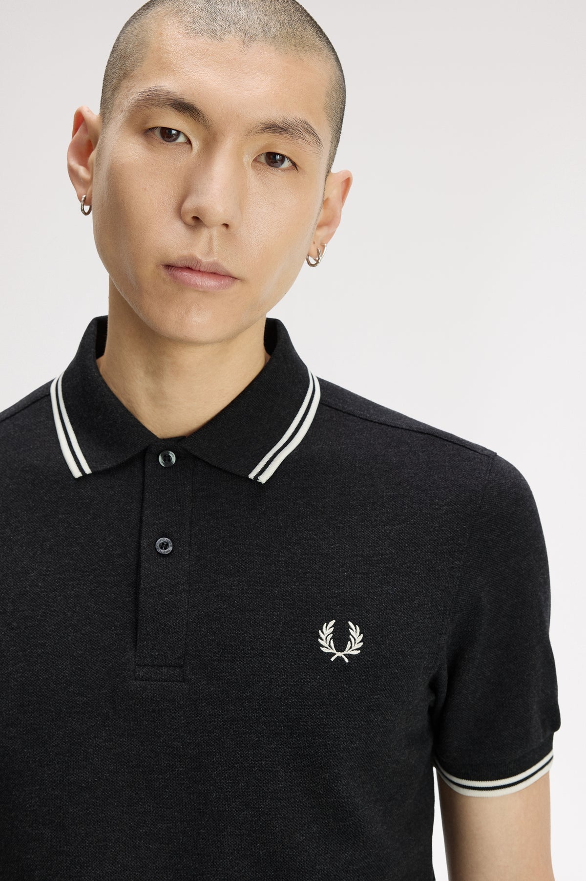 Fred Perry polo M 3600 knitted polo kleur 89C