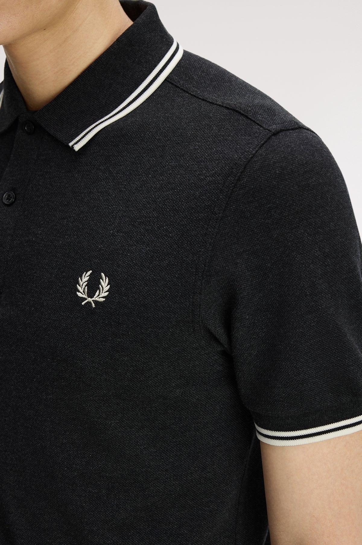 Fred Perry polo M 3600 knitted polo kleur 89C