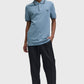 Fred Perry polo M 3600 knitted polo kleur 98A aqua
