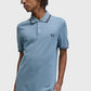 Fred Perry polo M 3600 knitted polo kleur 98A aqua