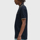 Fred Perry polo M 3600 knitted polo kleur P69 black