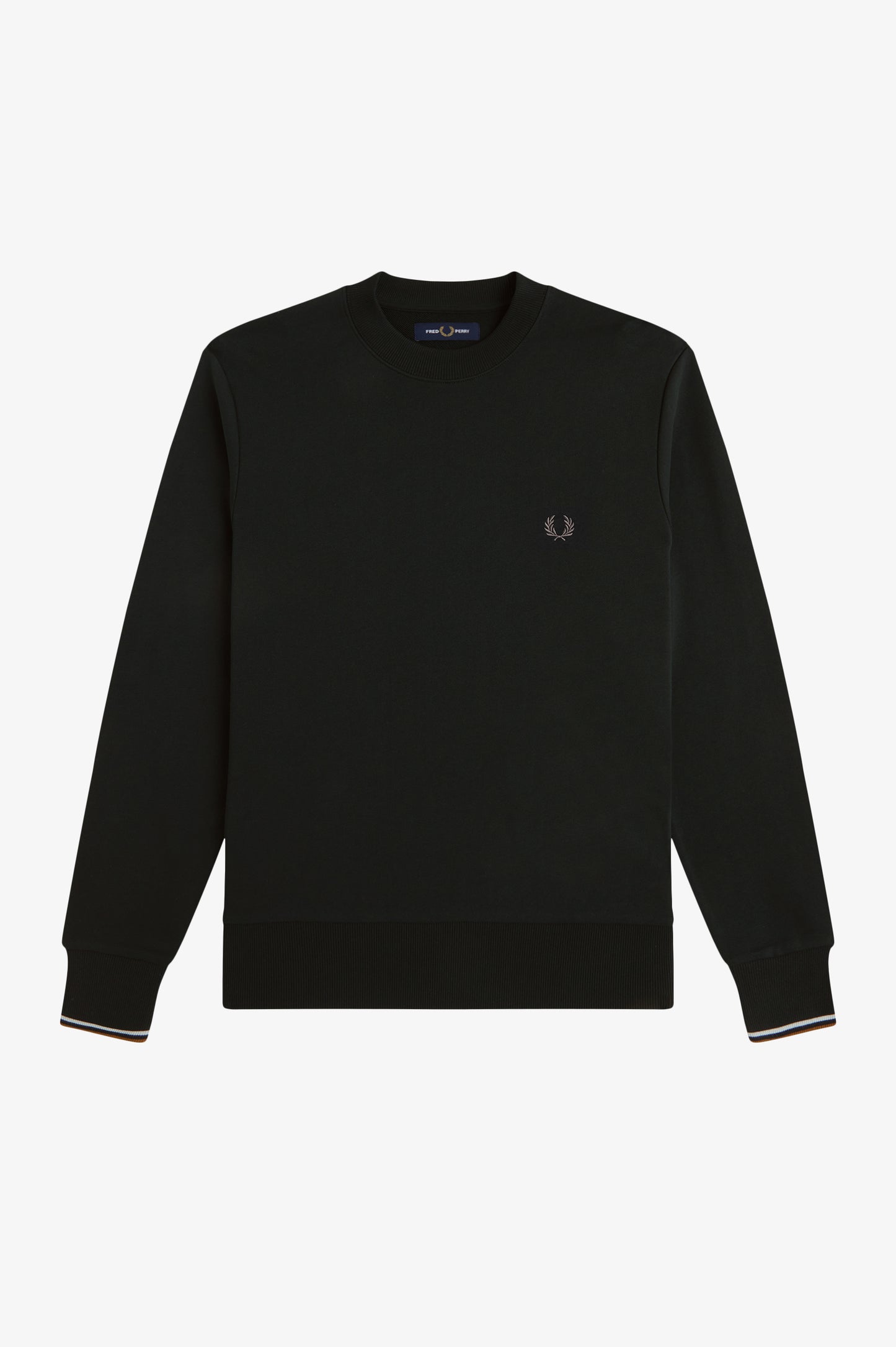 Fred Perry sweater M 7535 kleur 78c green