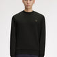 Fred Perry sweater M 7535 kleur 78c green