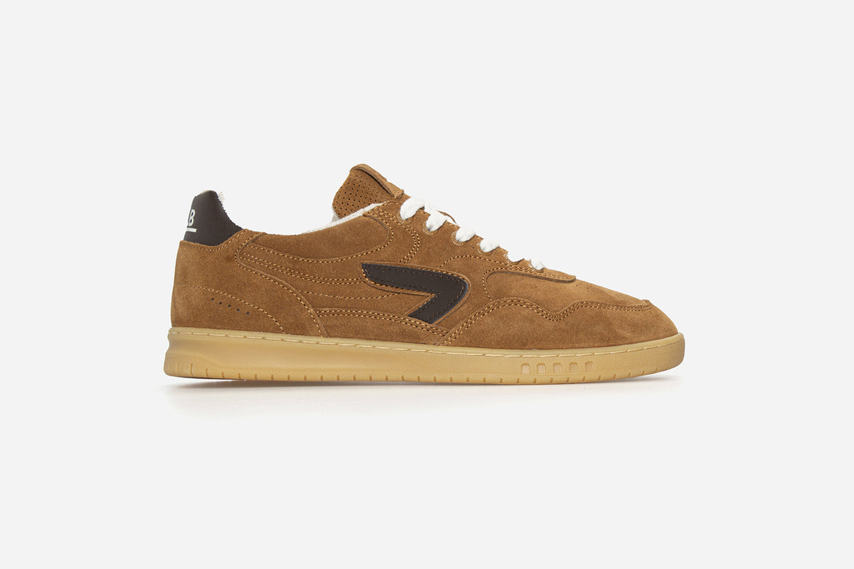 Hub sneaker Vancouver cognac/dark coffee