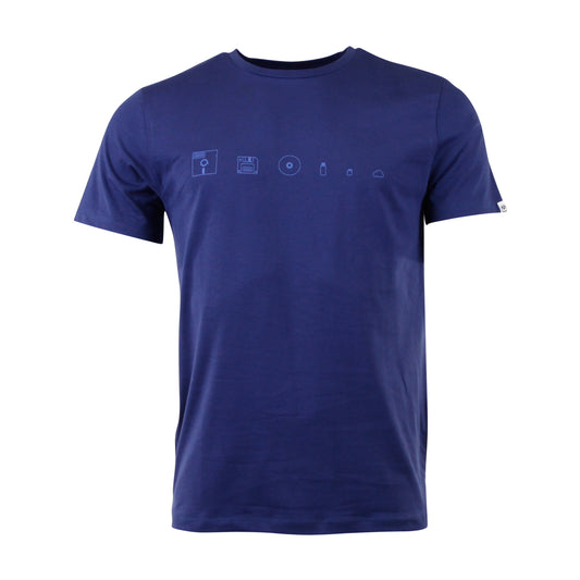 Munoman T-SHIRT ARNE  EVOLUTION  MEDIEVAL BLUE