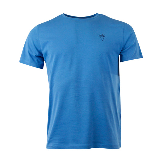 Munoman T-SHIRT FELIX FRIES BLUE