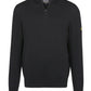 Barbour Cotton Half Zip Sweater trui MKN 1315 kleur BK31 Black