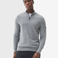 Barbour Cotton Half Zip Sweater trui MKN 1315 kleur GY57 Anthracite Marl