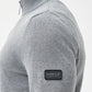 Barbour Cotton Half Zip Sweater trui MKN 1315 kleur GY57 Anthracite Marl