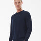 Barbour Cotton Crew Neck Sweater trui MKN 1316 kleur NY39 Navy