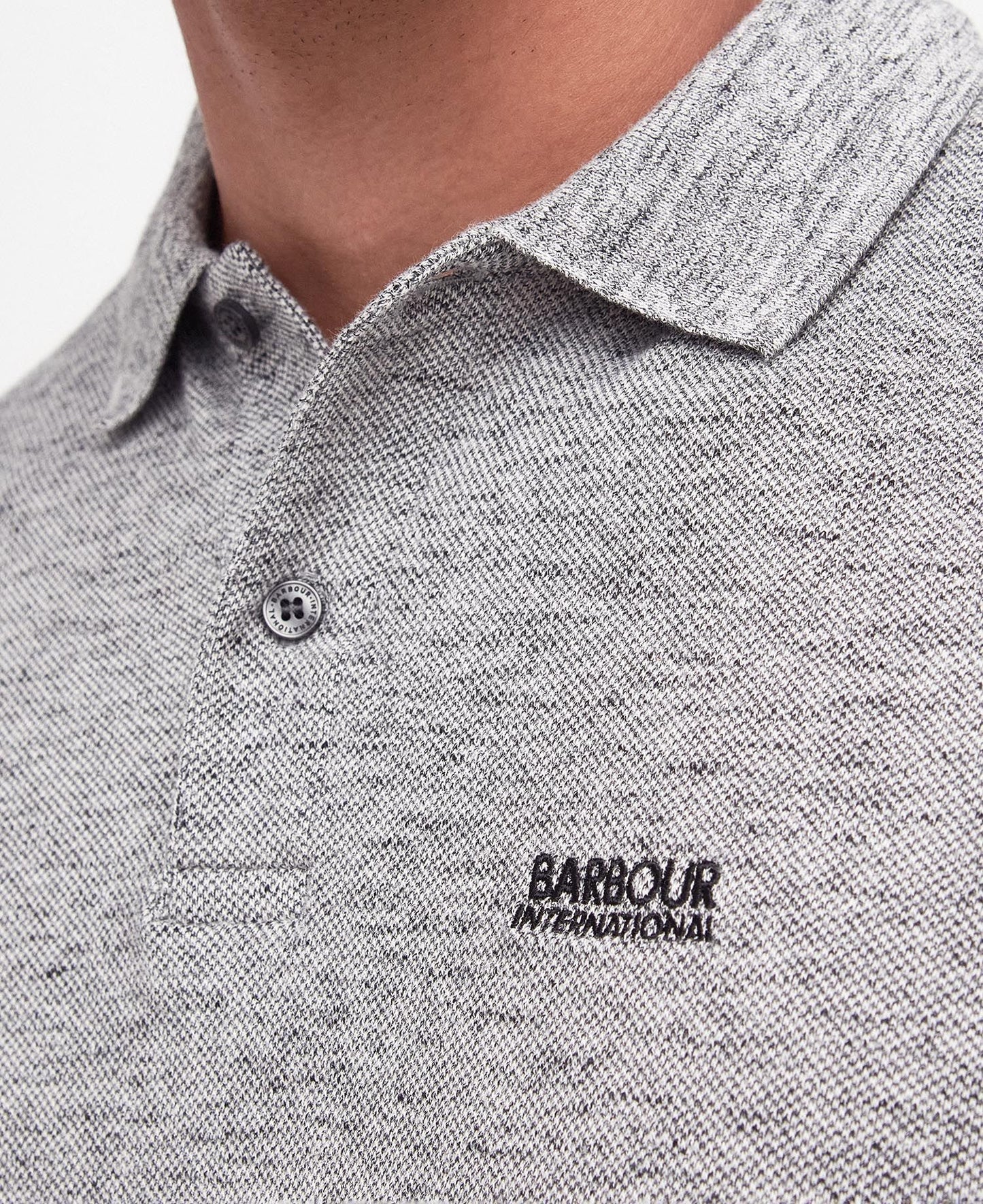 Barbour Albert Polo Shirt MML 1389 kleur GY51 Grey