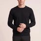 Thomas Maine trui crew neck NOS 82 TM 100 kleur 90 zwart
