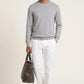 Thomas Maine trui crew neck NOS 82 TM 100 kleur 91 light grey