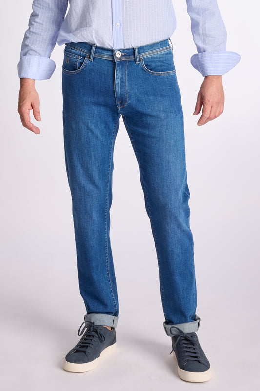 Zilton jeans Rodger-X 17 kleur 985 Deep Ocean
