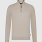 Saint Steve 1/2 zip Cas kleur sand