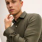 The Goodpeople hemd STORM kleur 8490 dark khaki