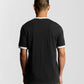 Lyle & Scott tshirt contrast TS 2201 V kleur W189 zwart