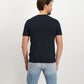 Saint Steve knitted Tshirt Boudewijn kleur navy