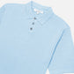 The Goodpeople ITALIAN KNITTED POLO 10000801-Light blue PLAN