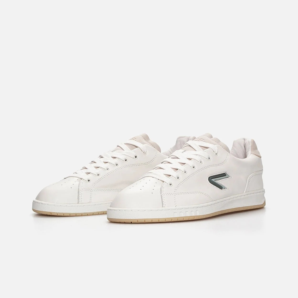 Hub sneaker Shot off white sage green